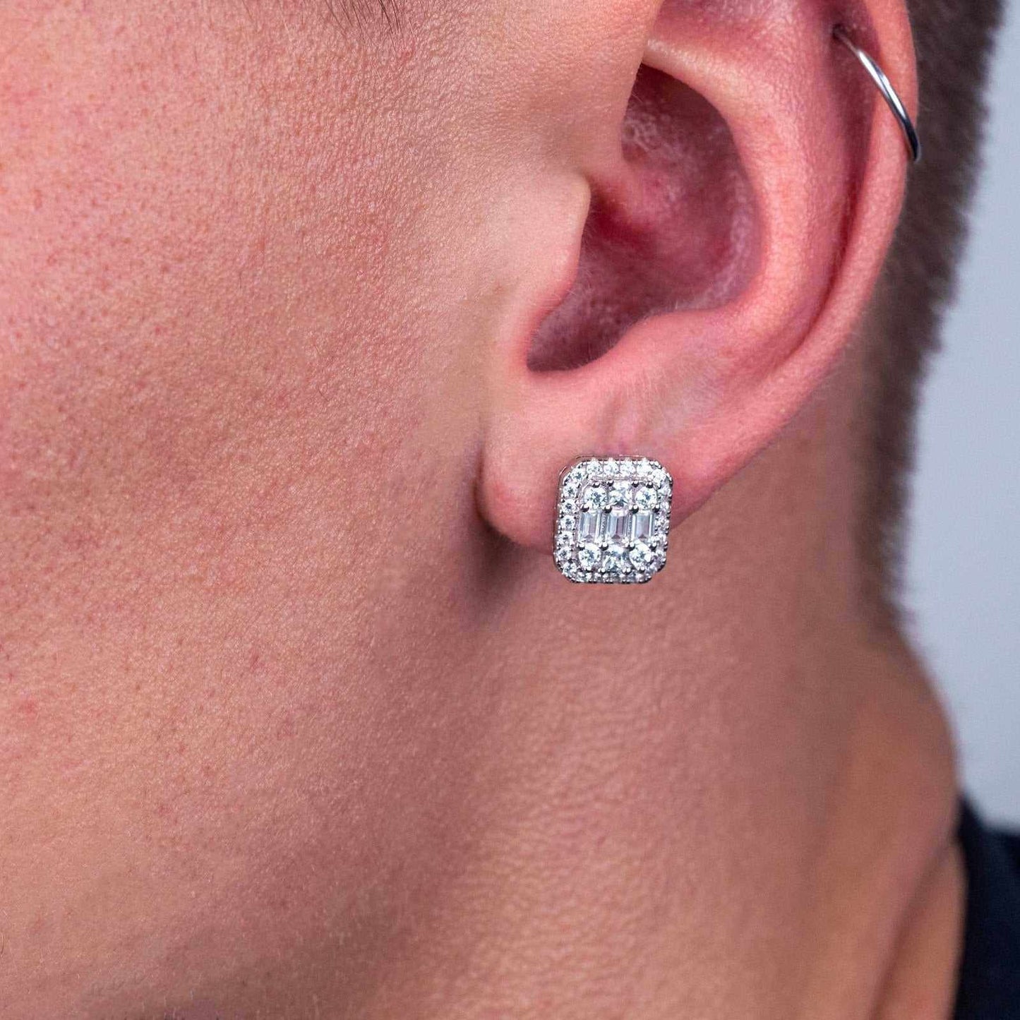 Baguette Stud Earrings