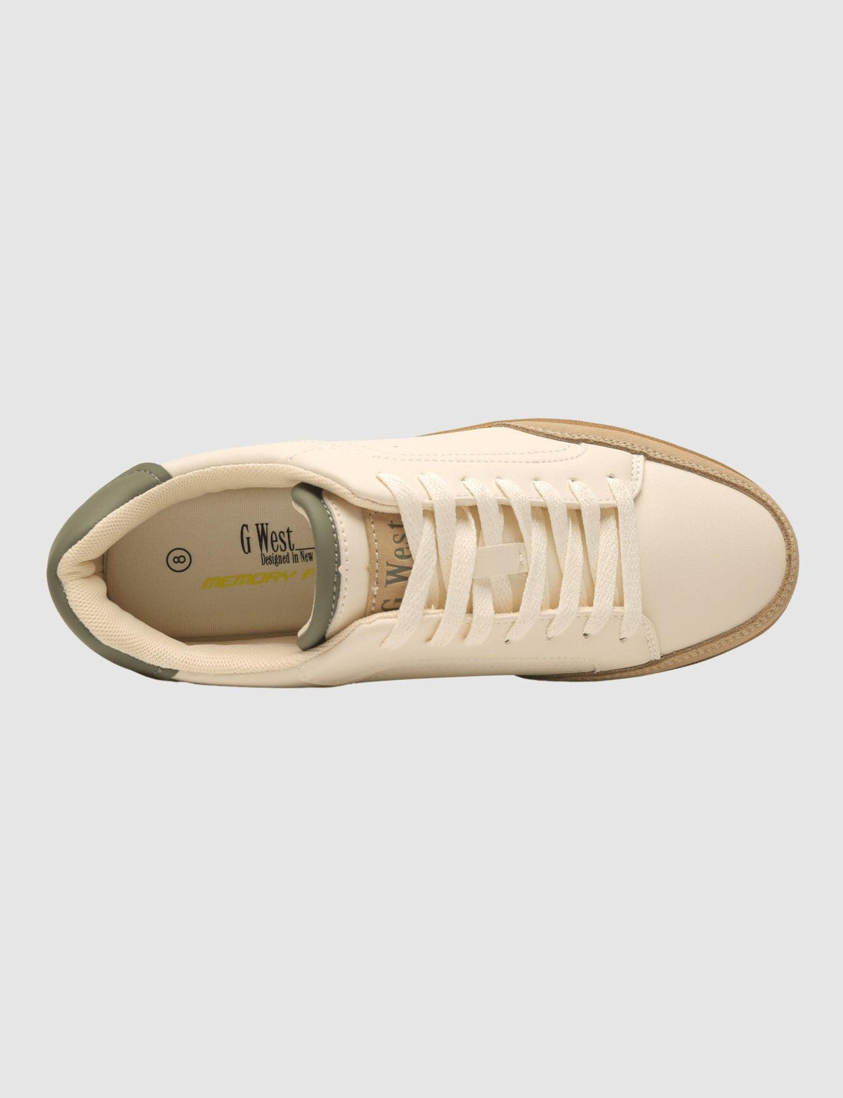 G West Mens Running Shoes - Gwm20008|Beige