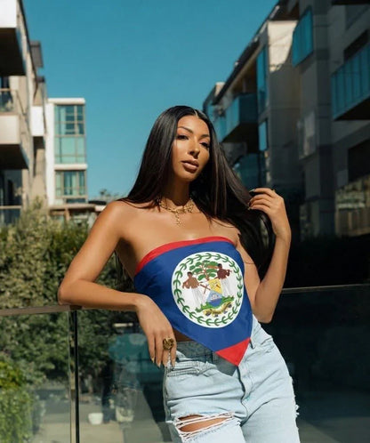 Belize Flag Bandana
