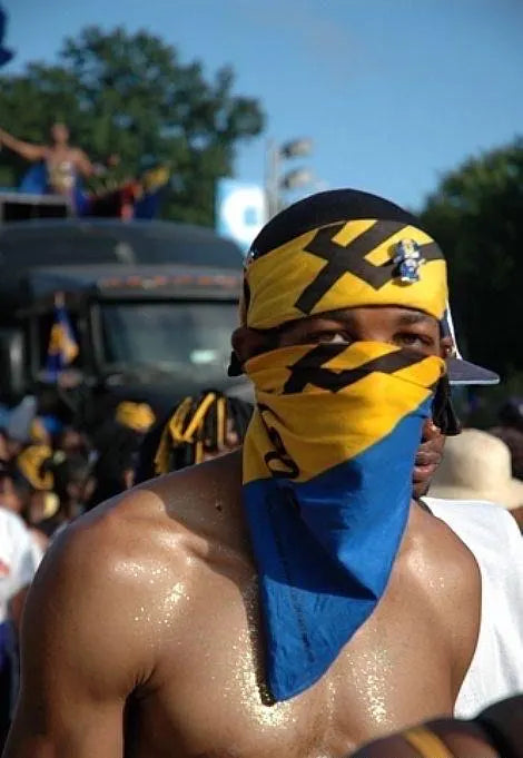 Barbados Flag Bandana