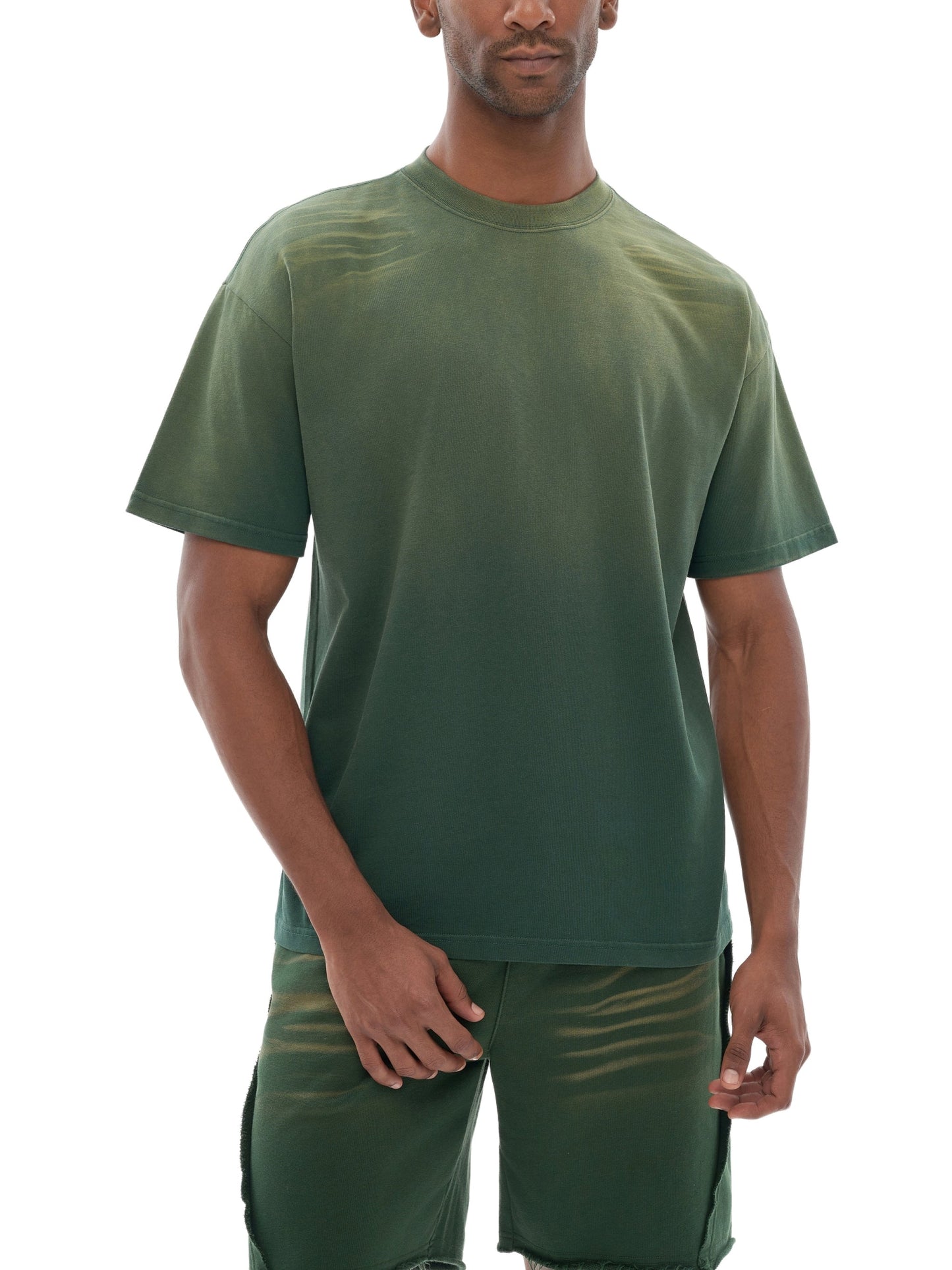 Amaru Khan Stars Cinco Dyed Gradient T-Shirt