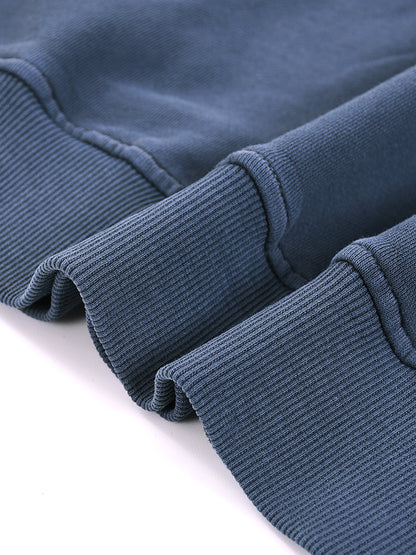 Amaru Khan Stars Handcrafted Vintage Wash Drop-Shoulder Sweatshirt