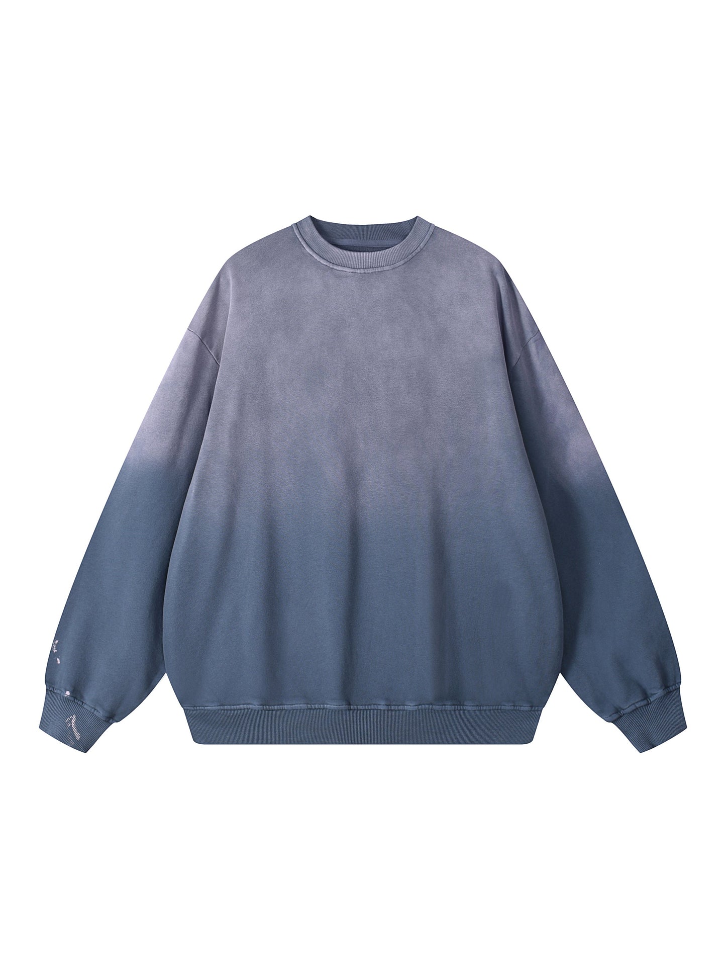 Amaru Khan Stars Handcrafted Vintage Wash Drop-Shoulder Sweatshirt