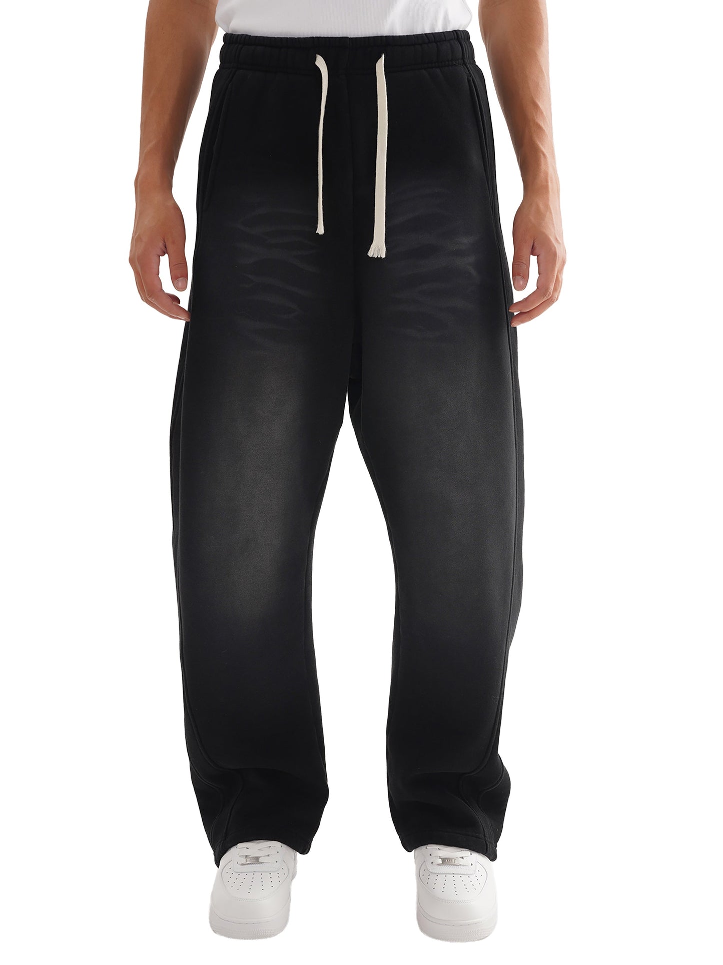 Amaru Khan Stars Sunfade Curved Blade Sweatpants