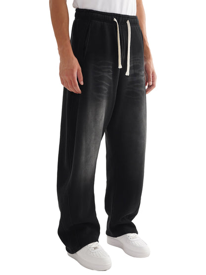 Amaru Khan Stars Sunfade Curved Blade Sweatpants