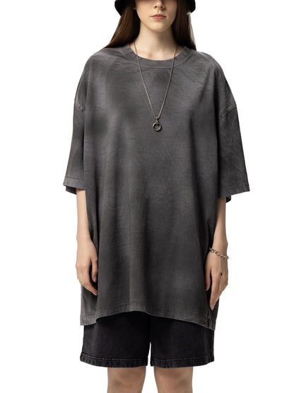 Amaru Khan Stars Dirty Washed T-shirt