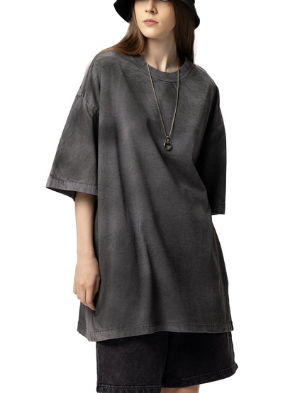 Amaru Khan Stars Dirty Washed T-shirt