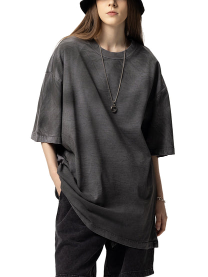 Amaru Khan Stars Dirty Washed T-shirt