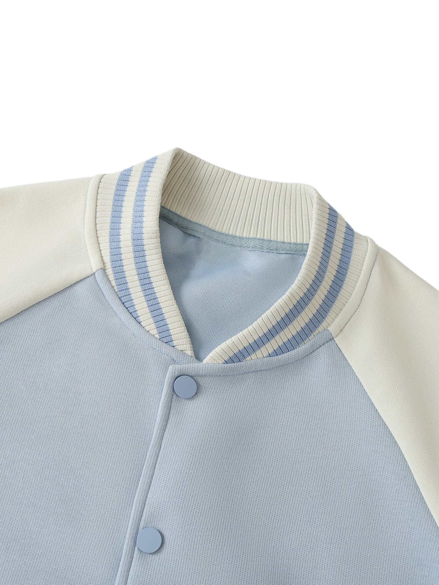 Jerry Garcia Top Hat Two Tone Raglan Sleeve Varsity Jacket