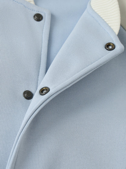 Jerry Garcia Top Hat Two Tone Raglan Sleeve Varsity Jacket