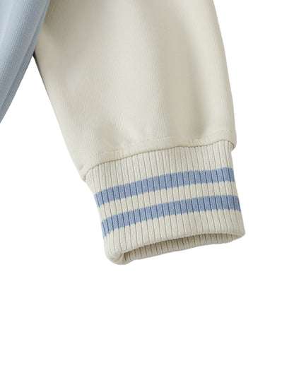 Jerry Garcia Top Hat Two Tone Raglan Sleeve Varsity Jacket