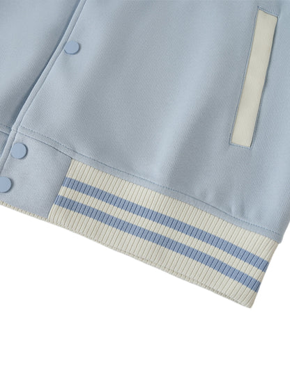 Jerry Garcia Top Hat Two Tone Raglan Sleeve Varsity Jacket