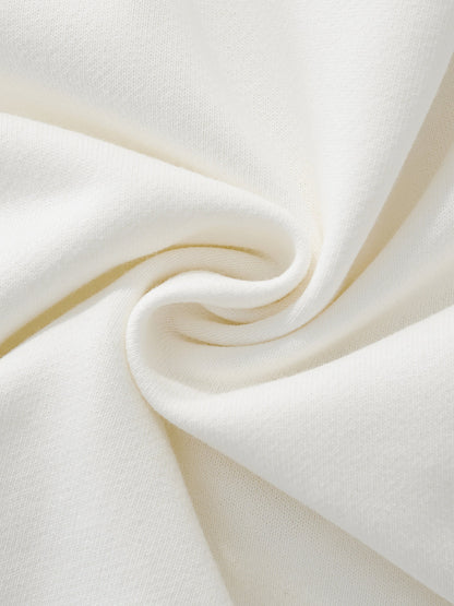 Jerry G LeGoo Raw-Hem Color-Block Raglan Crop Sweatshirt