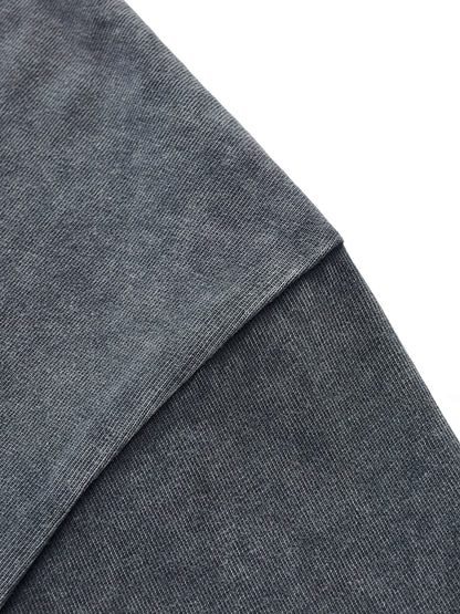 Love Pillcaso Snow Wash Raw-Hem Boxy T-shirt