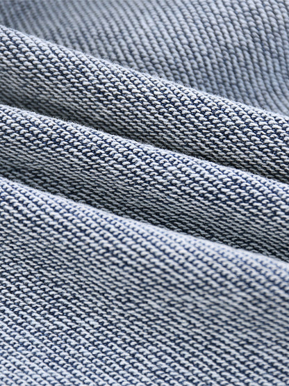 Love Bar Snow Wash Oversized Zip-Up Hoodie