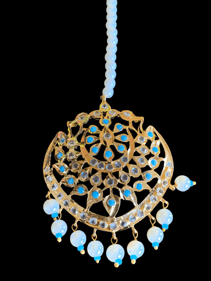 DJTK119 Shana tika / tikka In turquoise  ( READY TO SHIP )