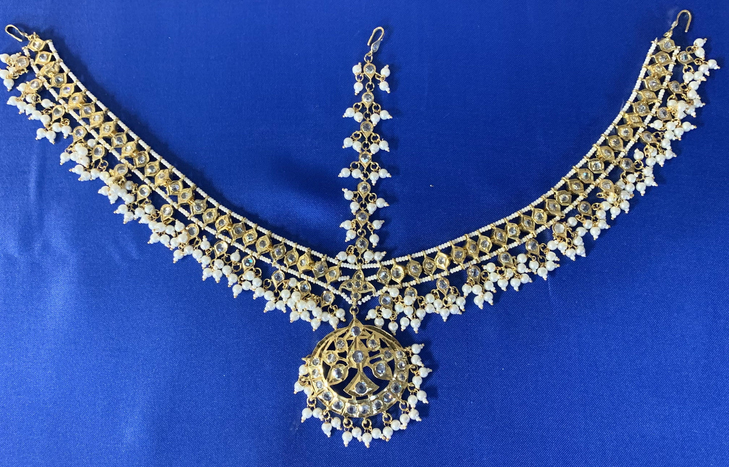 Meena bridal mathapatti ( SHIPS IN 3WEEKS  )