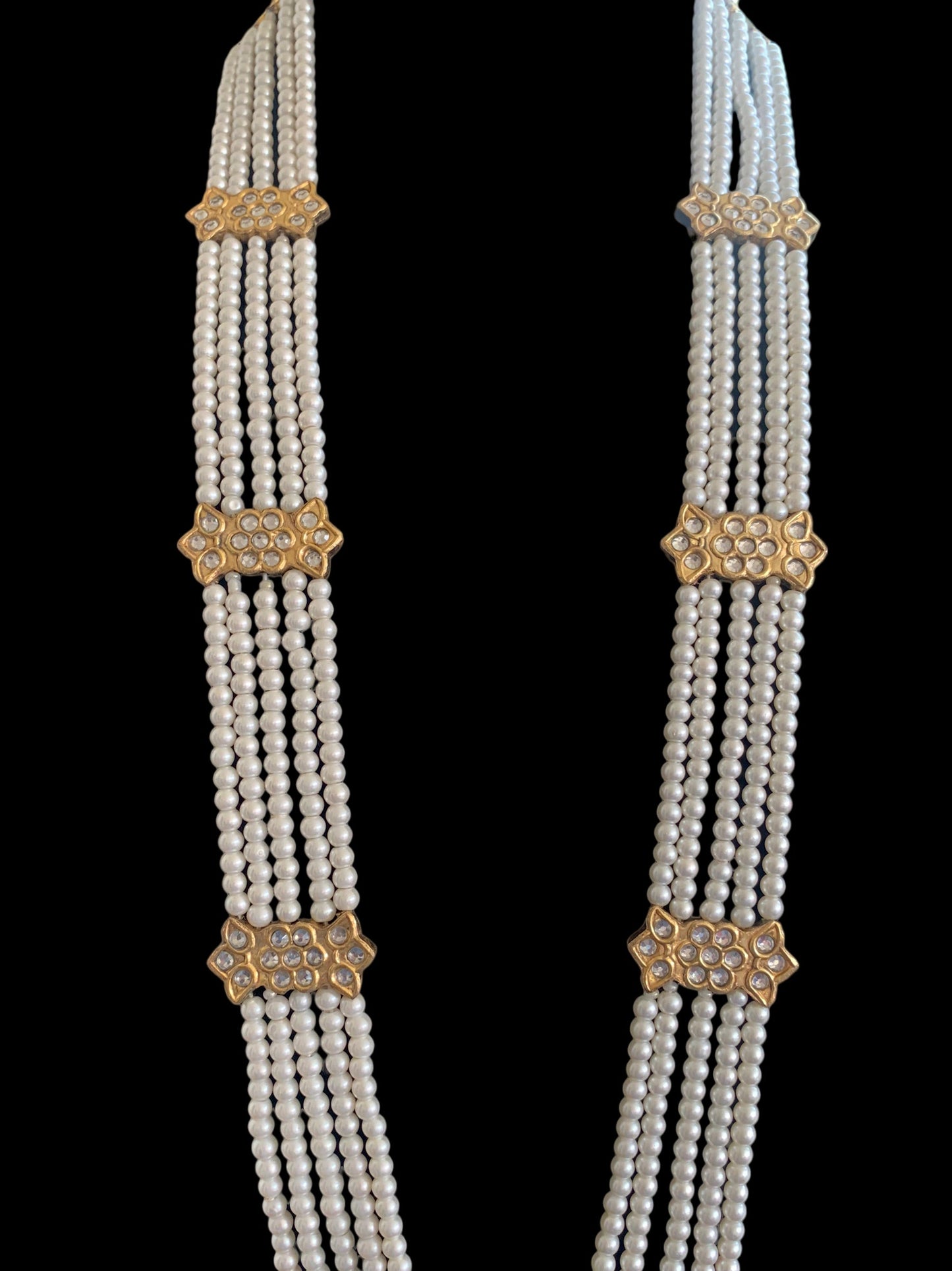 LN201 kundan Rani haar set ( SHIPS IN 4 WEEKS )