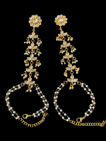 HP1 Sitara Kundan haathphool ( READY TO SHIP )