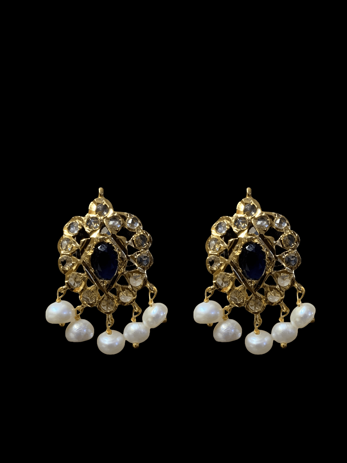 ET510 Faryal Pearl earrings  (READY TO SHIP )