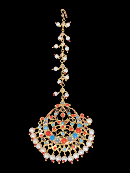 JTK30 Hira multicolor   jhoomar tika  ( SHIPS IN 4 WEEKS  )