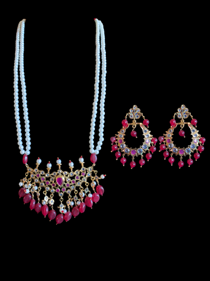 PS426 Hyderabadi tirmani with chandbali ( SHIPS IN 4 WEEKS )