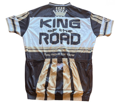 King of the Road Men's Cycling Jersey (L, XL)