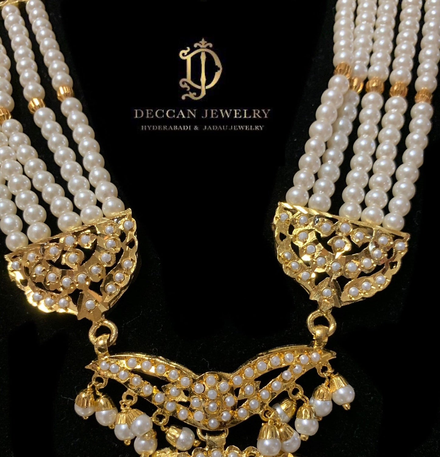 Simran rani haar in pearls ( SHIPS IN 4 WEEKS  )