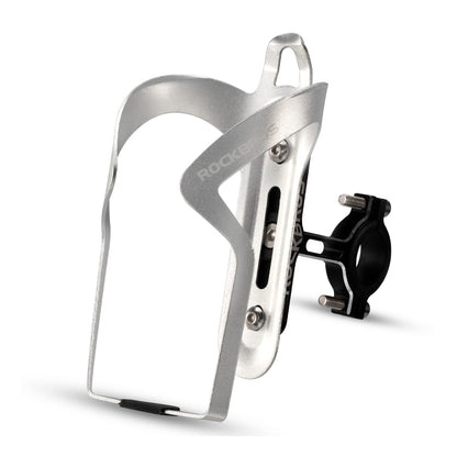 ROCKBROS 2-in-1 Bike Cup Holder Adjustable Bottle Cage for Handlebars & Seat Post