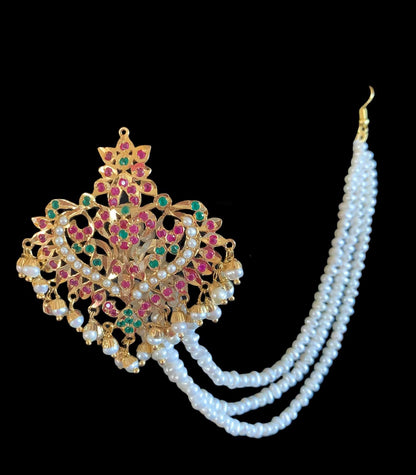 DER186 ASMITA earrings in fresh water pearls ( SHIPS IN 4 WEEKS )