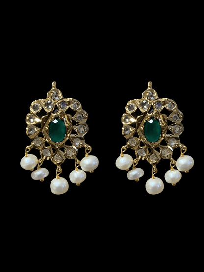 ET510 Faryal Pearl earrings  (READY TO SHIP )