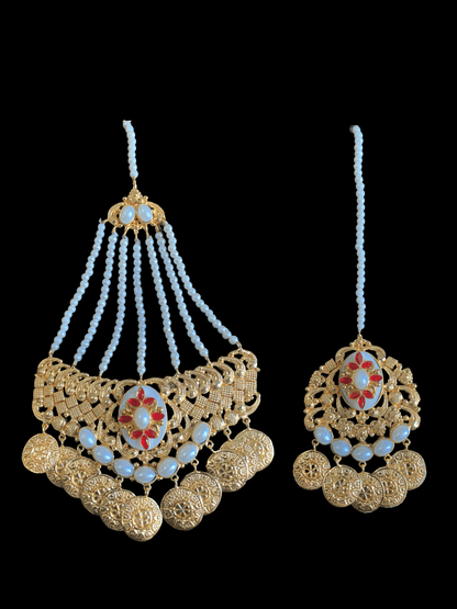 BR81  kavya  bridal set (READY TO SHIP )