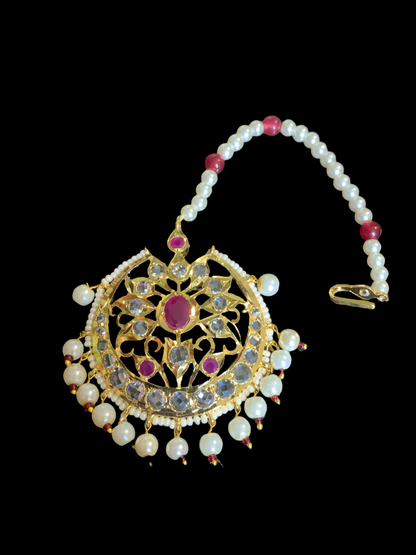 DJTK87 Koyal shell pearl  tika ( READY TO SHIP )