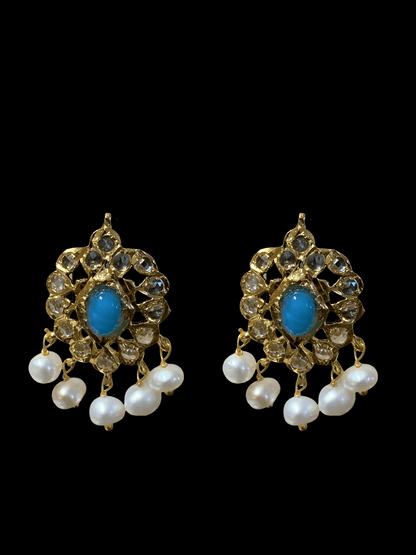 ET510 Faryal Pearl earrings  (READY TO SHIP )