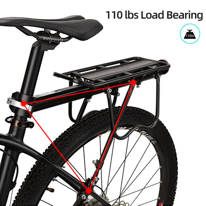 ROCKBROS Bike Cargo Rack Most 165lbs Capacity