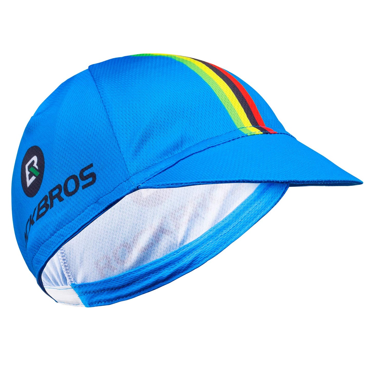 ROCKBROS Cycling Cap Sun Visor Ployester Breathable Rainbow Hat for Men Women