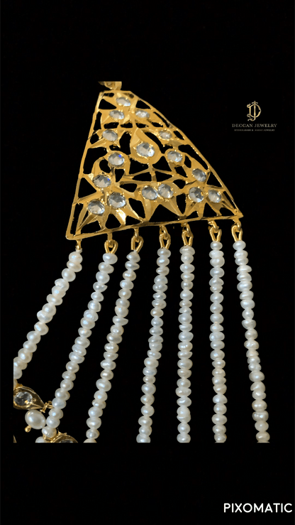 SAT15 Insia Bridal satlada in fresh water pearls ( READY TO SHIP )