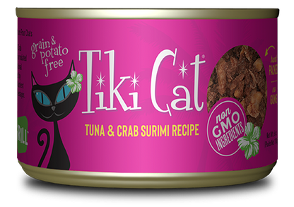 Tikicat All Life Stages Lanai Grill Tuna and Crab Surimi (2.8oz)