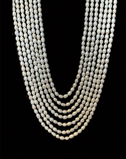 Nusaiba fresh water pearl satlada (SHIPS IN 4 WEEKS  )