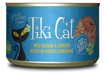 Tikicat All Life Stages Napili Luau Salmon and Chicken (2.8oz)