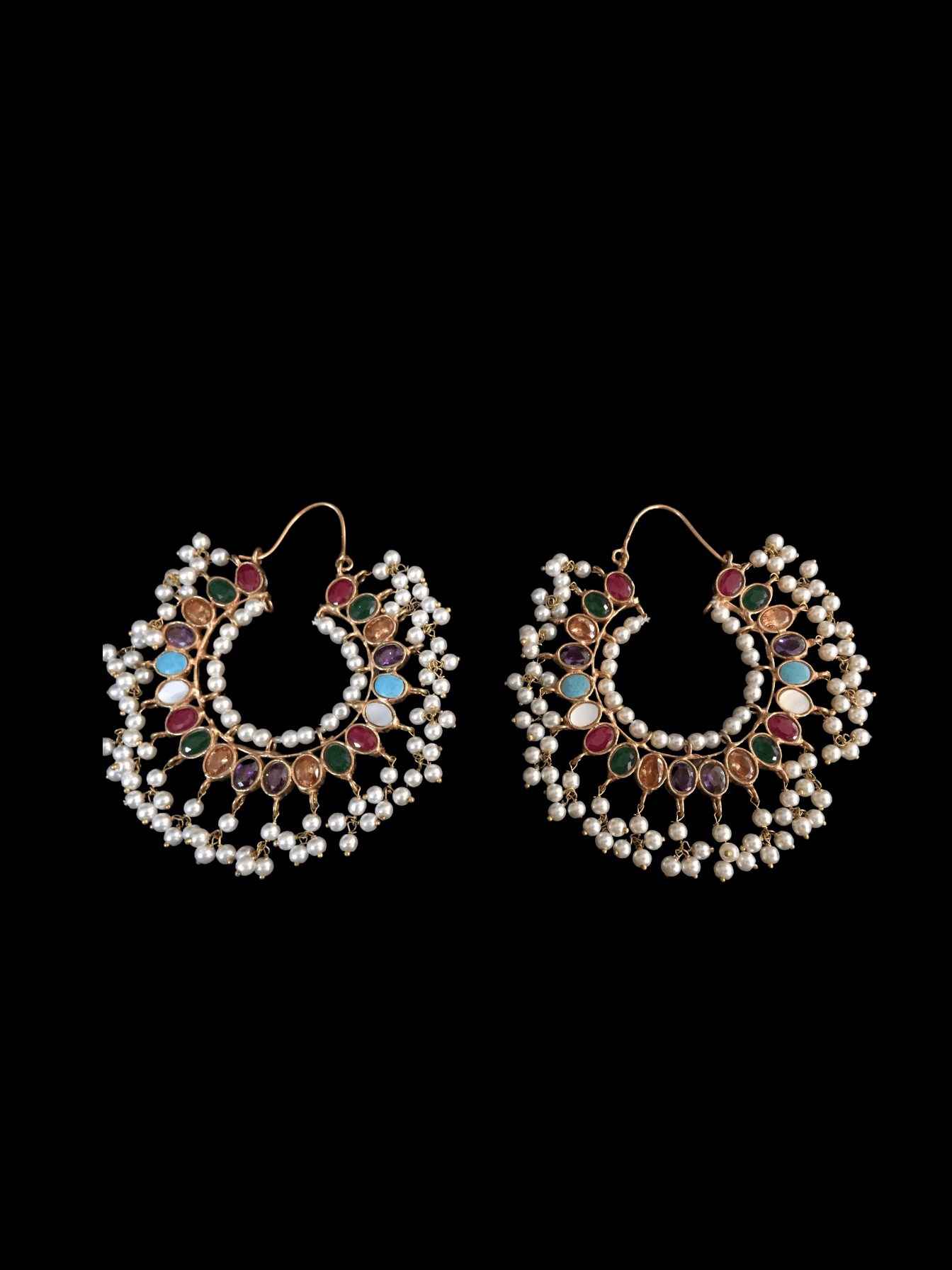 Nora chandbali -DER16  ( READY TO SHIP )