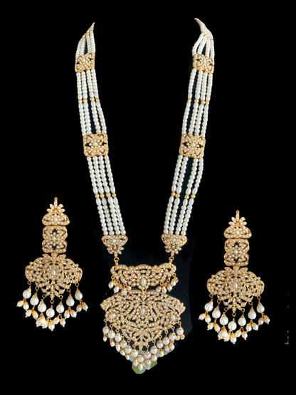 BR9 Filza  bridal set - shell pearls  ( READY TO SHIP )