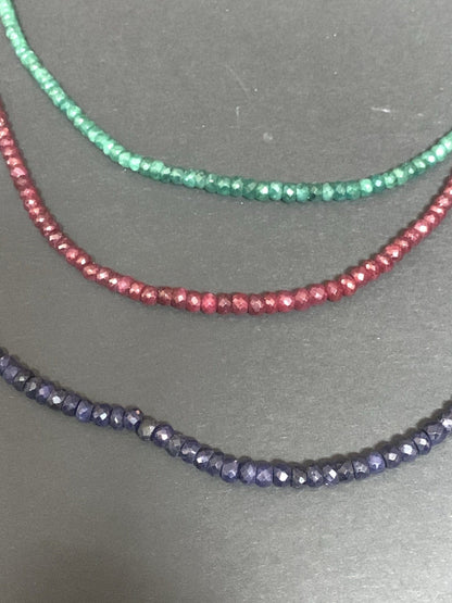 NS301 Single stranded necklace ( SHIPS IN 1 WEEK )
