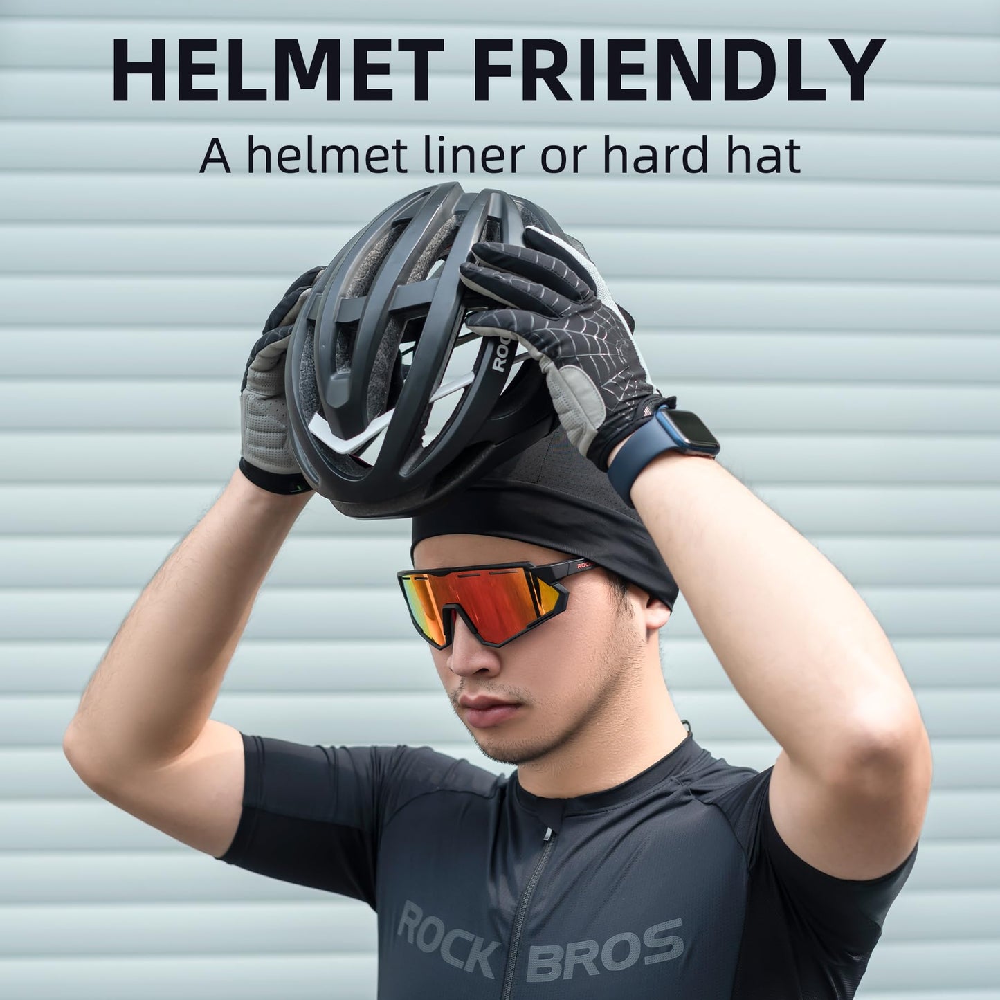 ROCKBROS Cycling Running Cap - UV Protection, Lightweight Helmet Liner