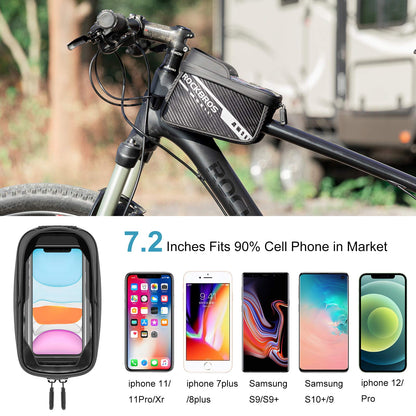 Bike Phone Frame Bag for Large Smartphones