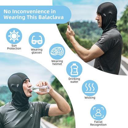 ROCKBROS Summer Face Mask – Lightweight, Cooling Balaclava for Outdoor Sports