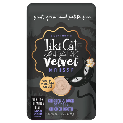 Tikicat Adult After Dark Velvet Mousse Chicken and Duck (2.8oz)
