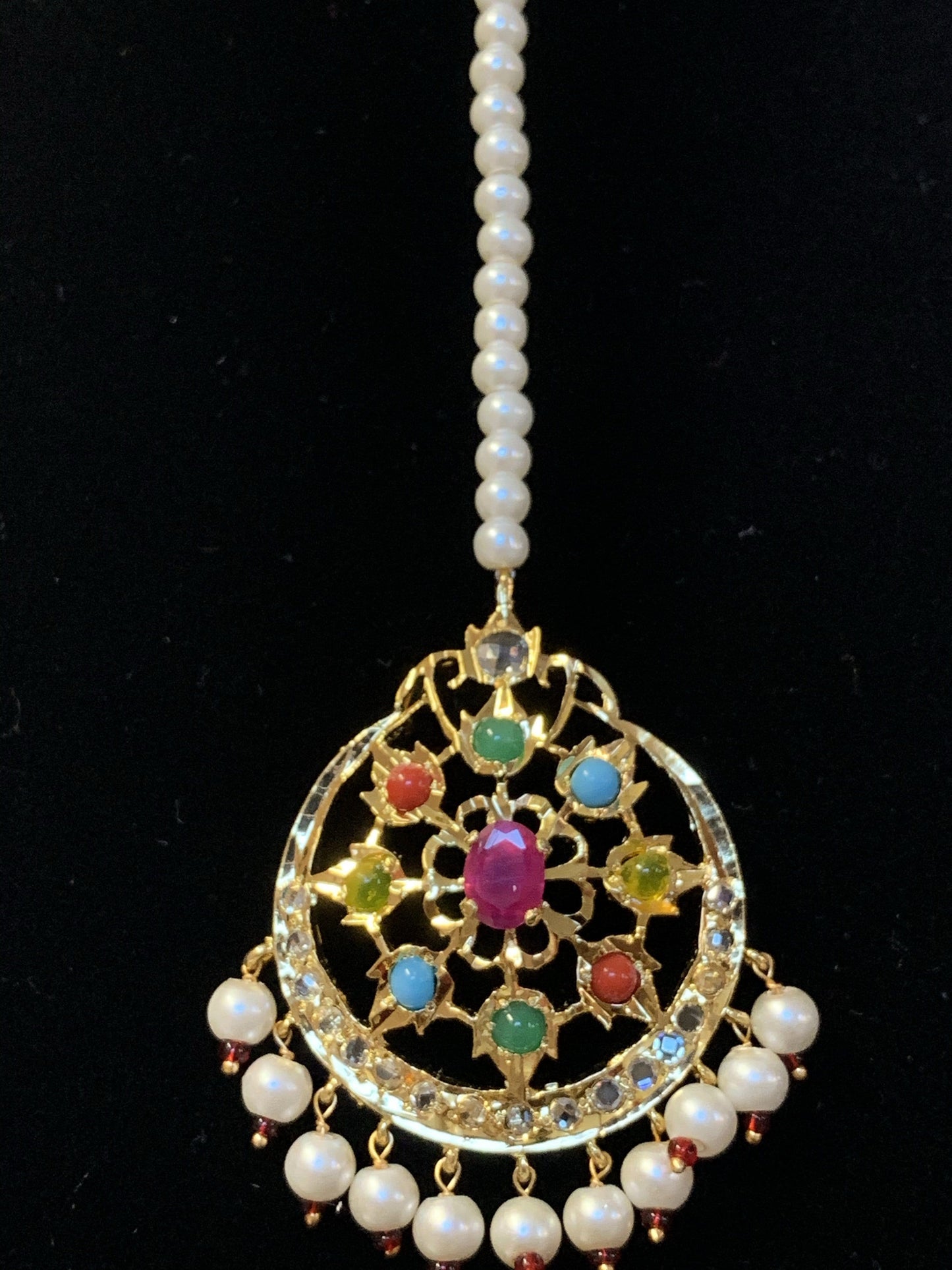 DJTK36 Naira tika in navratan ( READY TO SHIP )