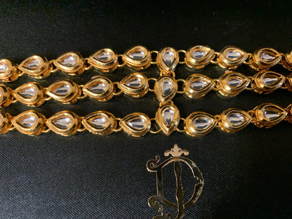 Niyati kundan anklets ( SHIPS IN 2 WEEKS )