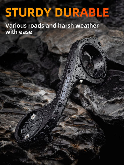 ROCKBROS Out Front Mount for Garmin, iGPSPORT - Fits 32-35mm Handlebars